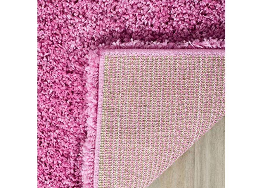 SAFAVIEH California Premium Shag Collection 2'3" x 11' Pink SG151 Non-Shedding Living Room Bedroom Dining Room Entryway Plush 2-inch Thick Runner Rug