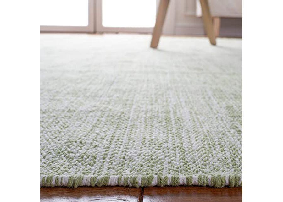 SAFAVIEH Montauk Collection 5' x 8' Green MTK615G Handmade Cotton Area Rug
