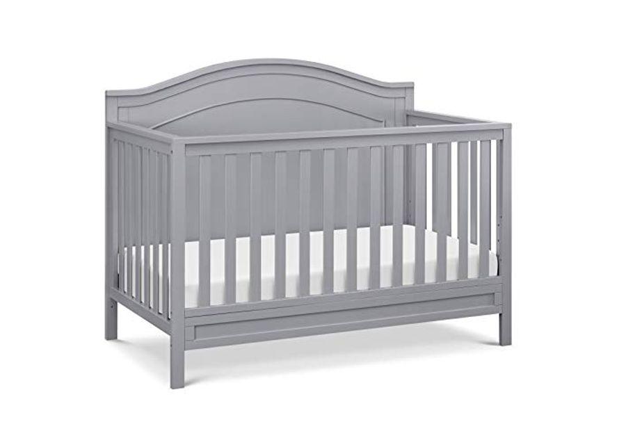 DaVinci Charlie 4-in-1 Convertible Crib in Grey, Greenguard Gold Certified