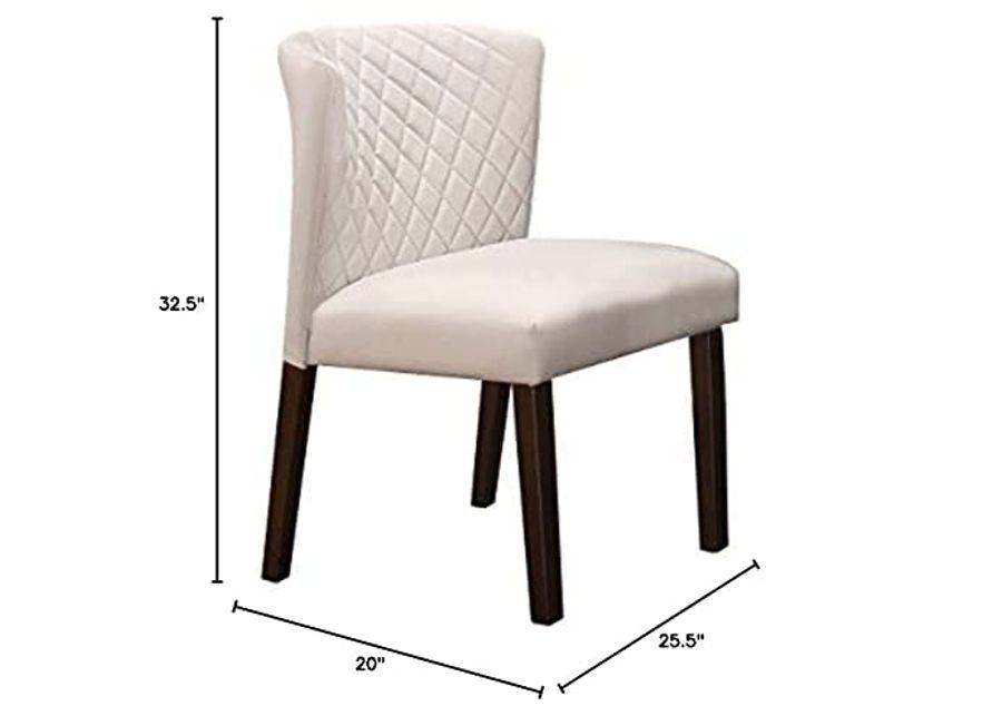 Homelegance Dining Chair, Off-white