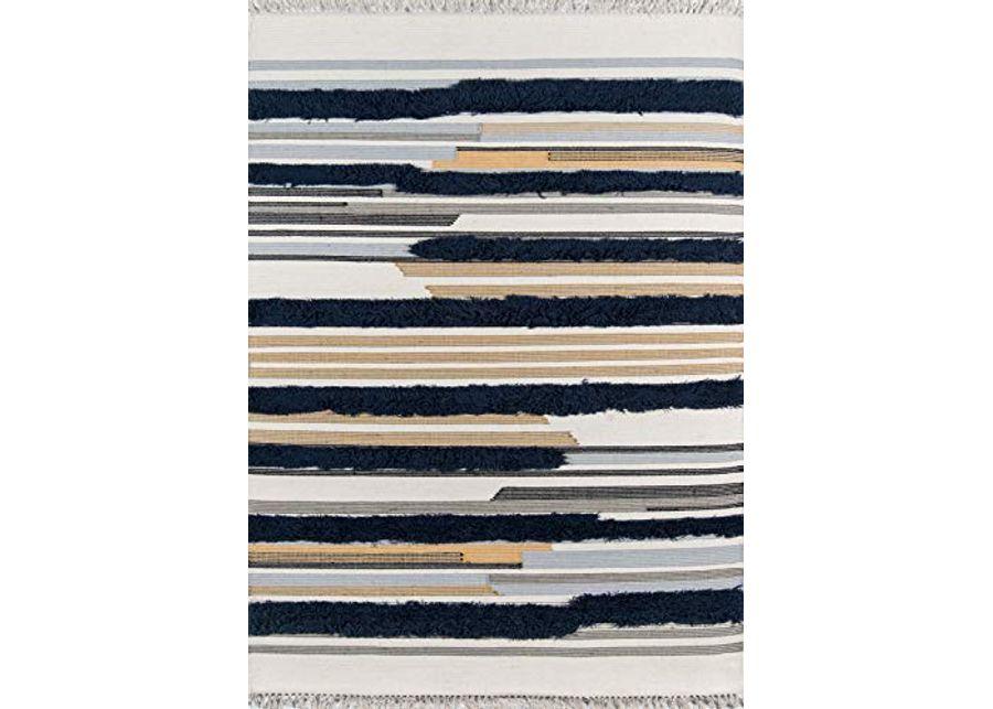 Novogratz by Momeni Indio Feliz Area Rug, 2' X 3', Navy