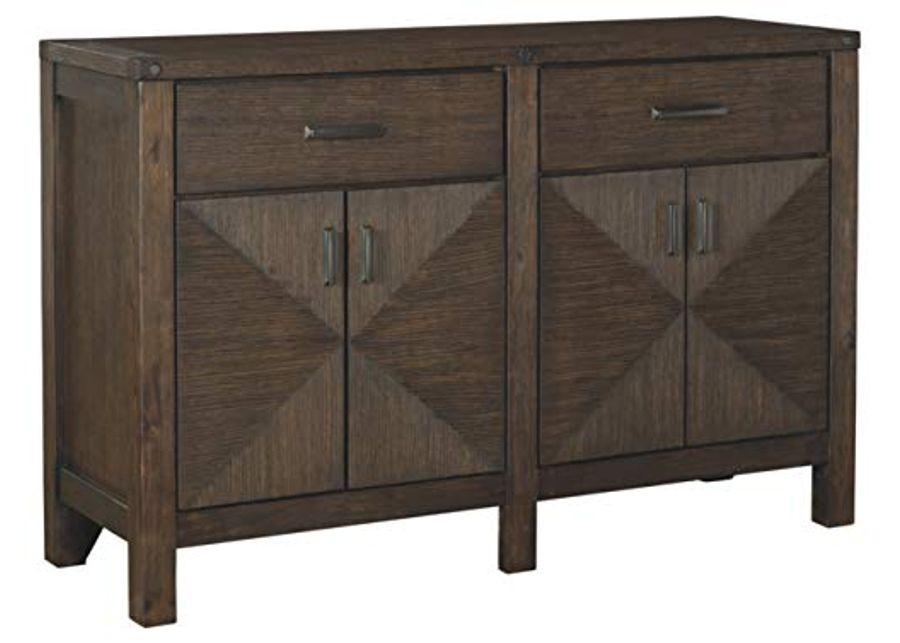 Signature Design by Ashley Dellbeck Contemporary Dining Room Buffet or Server, Brown