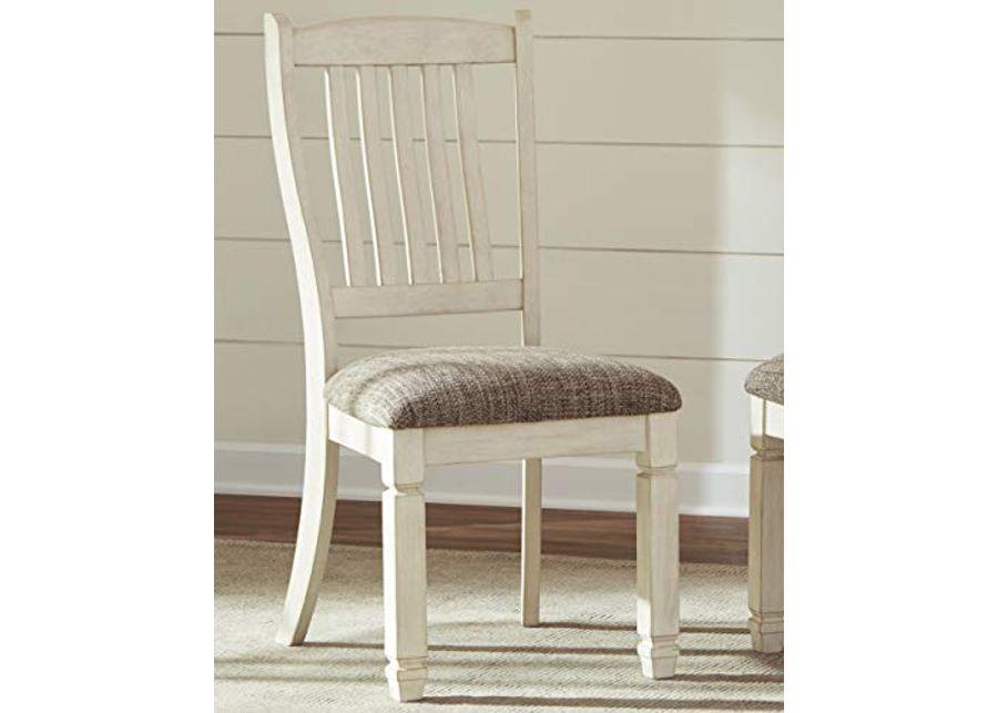 Signature Design by Ashley Bolanburg Farmhouse Dining Set with Counter Height Table, Chairs and Storage (Set of 2)