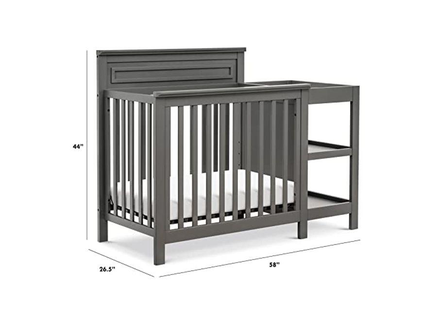 Autumn 4-in-1 Convertible Mini Crib & Changer