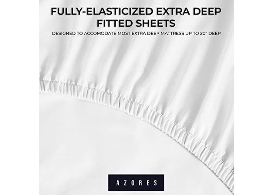 Tribeca Living Solid 170-GSM Flannel Extra Deep Pocket Sheet Set with Oversized Flat, 100% Cotton, Super Soft, Warm, Cozy Bed Sheet, Twin White (SOLFLASHETWWH)