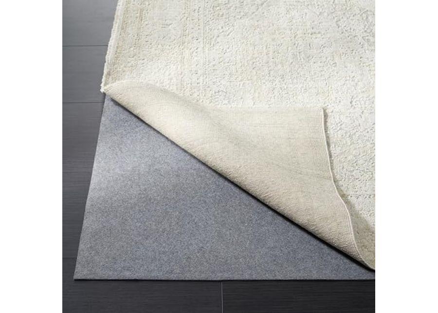 SAFAVIEH Non Slip Anti Skid Grippy Stay in Place Thick Rug Pad Under Carpet, Stable on All Hard Floors, Machine Washable (4' x 6')