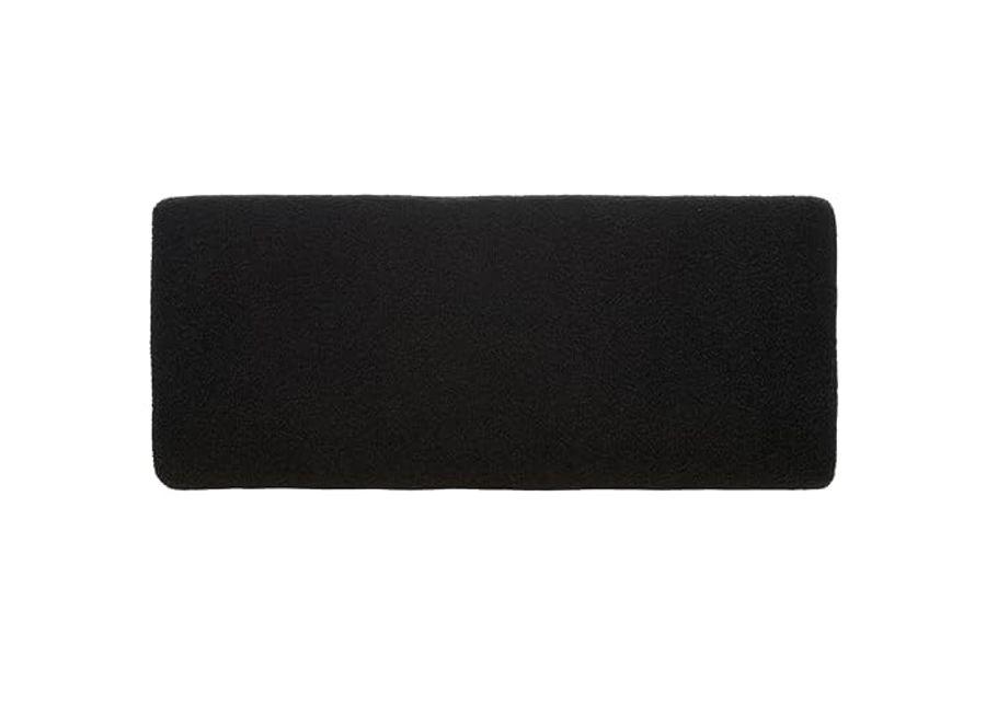 SAFAVIEH Mandy Boucle SFV9527 Bench, 16" W x 20" D x 25" H, Black