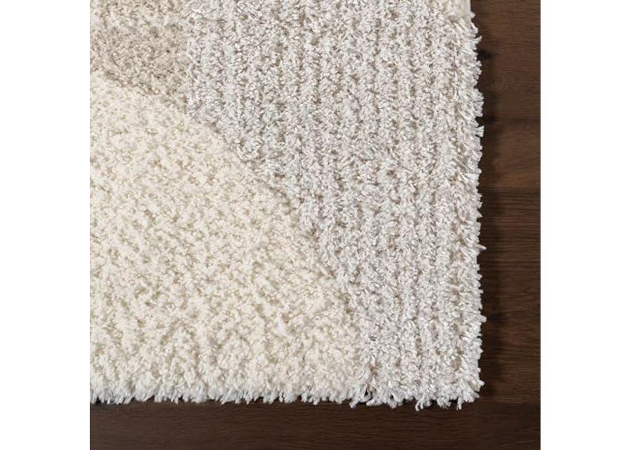 nuLOOM Ailani Modern Geometric Area Rug - 4x6 Area Rug Modern Beige/Cream Rugs for Living Room Bedroom Dining Room Kitchen