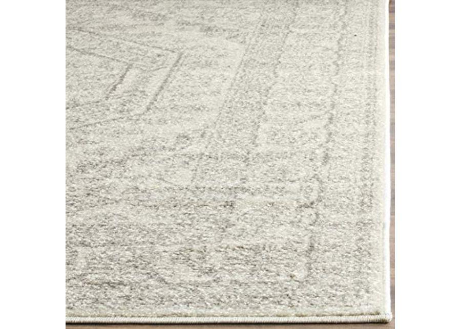 Safavieh Adirondack 8' x 10' & 3' x 5' Ivory & Silver Oriental Medallion Area Rugs - Non-Shedding, Kid & Pet Friendly