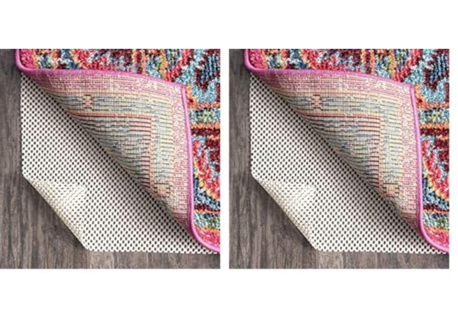 nuLOOM Beau Comfort Standard Rug Pad, 2x4, White (Pack of 2)