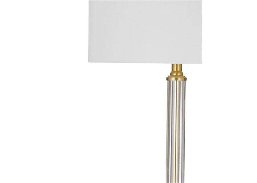 Bassett Mirror Company Yukon Table Lamp in Brass Metal