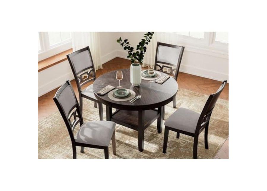 Ashley Furniture Langwest Brown Dining Table and 4 Chairs - Set of 5