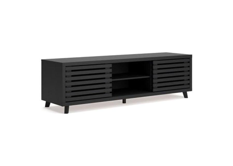 Ashley Furniture Danziar Black 72" TV Stand for TVs up to 82"