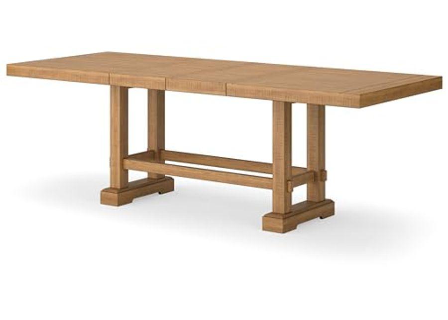 Signature Design by Ashley Havonplane Counter Height Dining Extension Table, 42" W x 108" D x 36" H, Light Brown