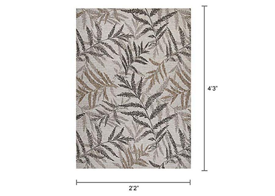 Couristan Charm Kimberly Naturals Indoor/Outdoor Area Rug, 2'2" x 4'3" (Pack of 2)