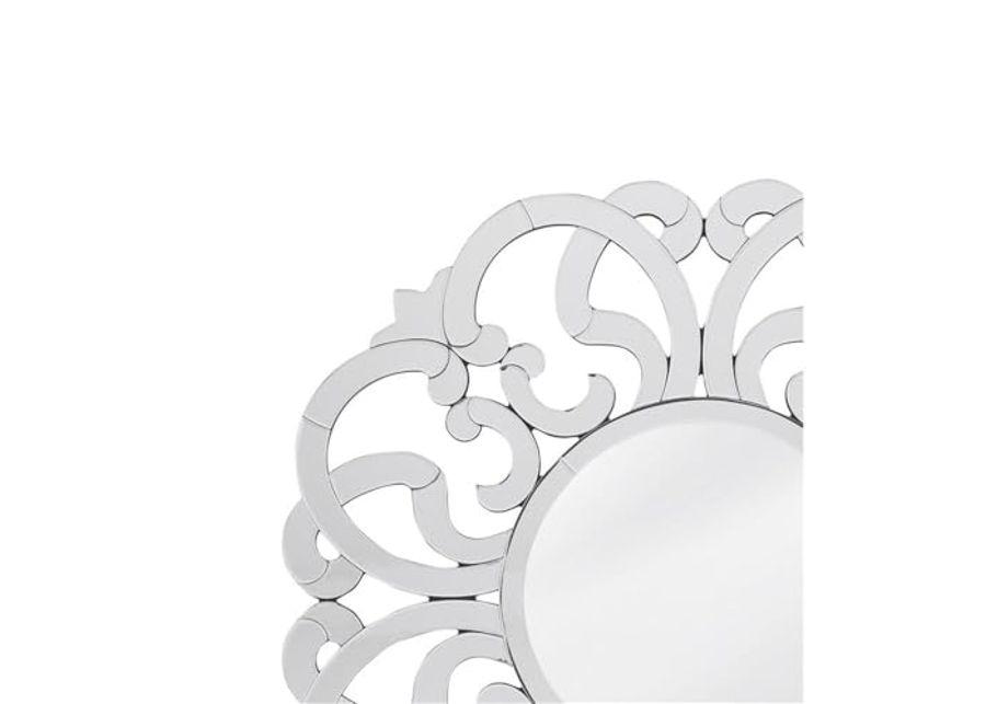 Adventurine Wall Mirror in Modern Clear Glass