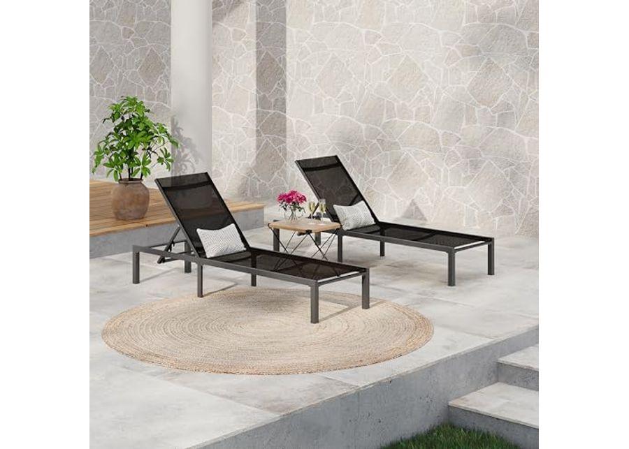 Christopher Knight Home Outdoor 2 Piece Wicker Patio Furniture Set,Rattan Chat Set with Club Chair, Side Table and Water Resistant Cushion for Yard and Bistro, Dark Grey