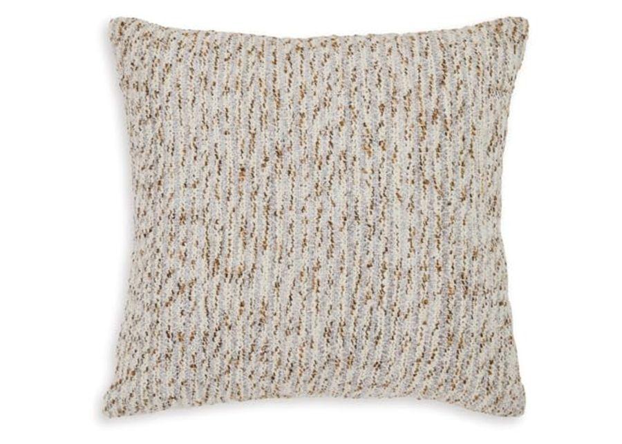 Signature Design by Ashley Abler Pillow, Square, White & Light Gray