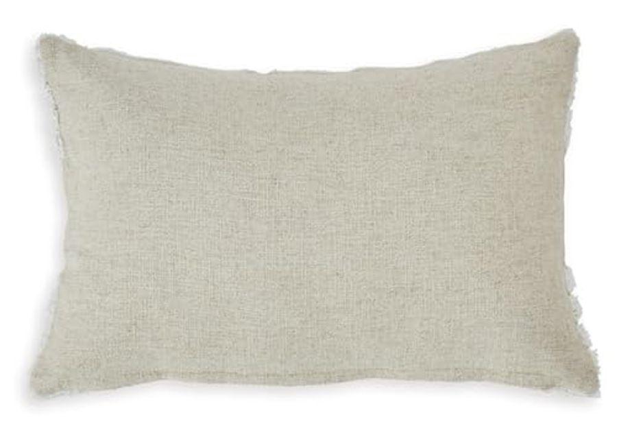 Signature Design by Ashley Farissen Pillow, Standard, White & Light Brown