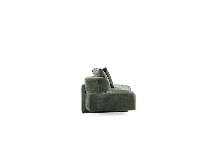 Manhattan Comfort Modern Verandah Chenille 90.6" Sofa, Olive Green