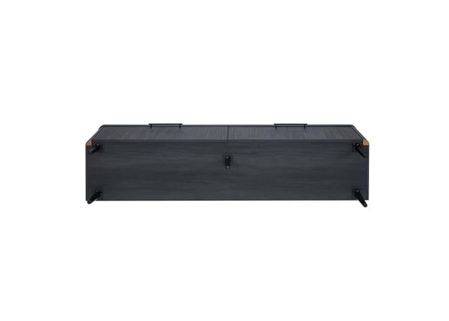 Manhattan Comfort Mid Century- Modern Jodie 68.9" TV Stand in Charcoal Grey