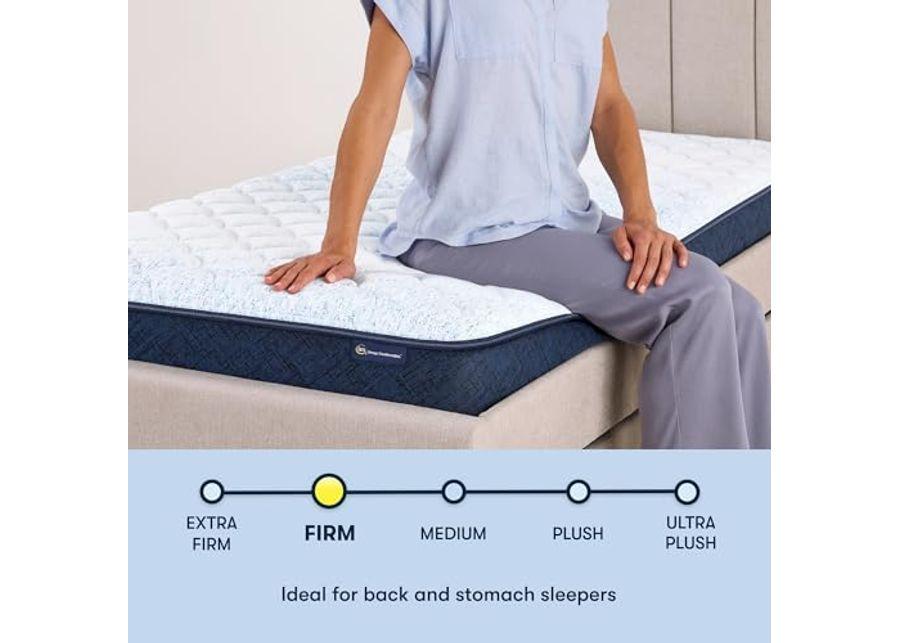 Serta Sleeptrue Firm 6" Full Memory Foam Mattress in a Box, Cooling, Breathable, and Pressure Relieving - 100 Night Trial, CertiPUR-US Certified and 10 Year Limited Warranty