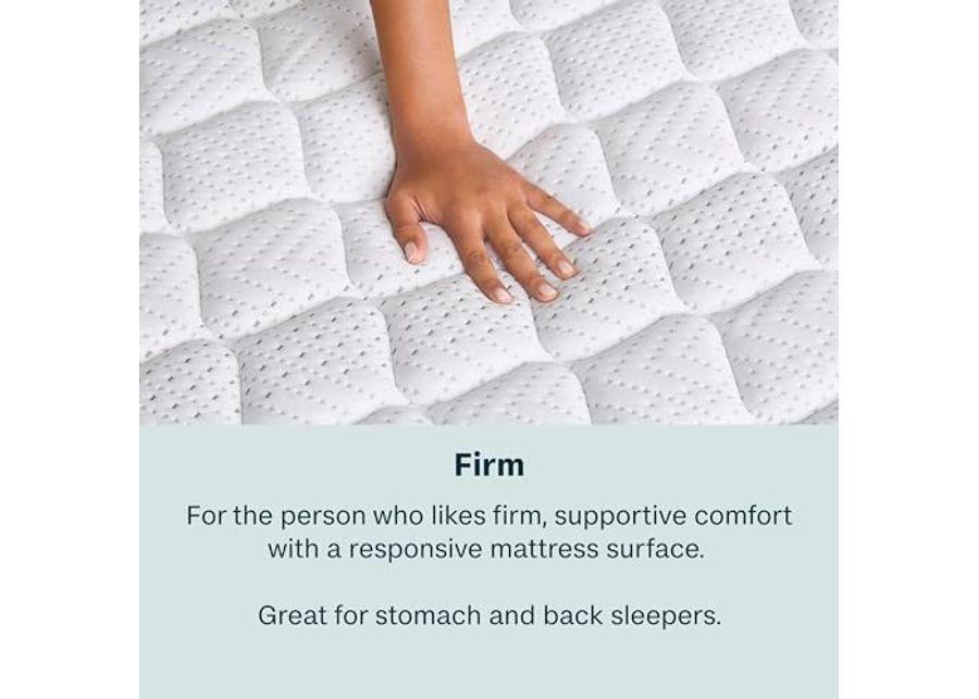 Beauty Sleep Midnight Slumber Firm 10" Full Foam Mattress in a Box, Cooling, Breathable, and Pressure Relieving - 100 Night Trial, CertiPUR-US Certified and 10 Year Limited Warranty