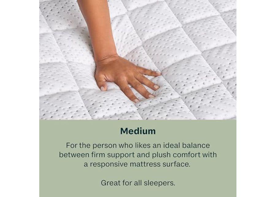 Beauty Sleep Midnight Slumber Medium 12" Full Hybrid Mattress in a Box, Cooling, Breathable, and Pressure Relieving - 100 Night Trial, CertiPUR-US Certified and 10 Year Limited Warranty