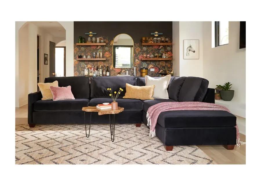 Tuxedo 2pc Sectional Sofa