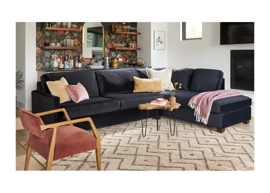 Tuxedo 2pc Sectional Sofa