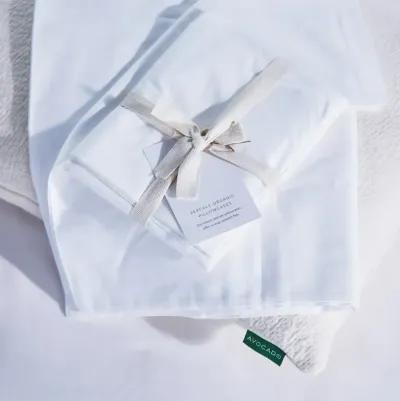 Sateen Organic Cotton Pillowcases 300TC