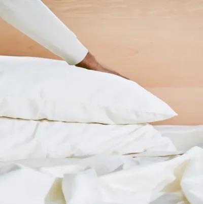 Sateen Organic Cotton Pillowcases 300TC