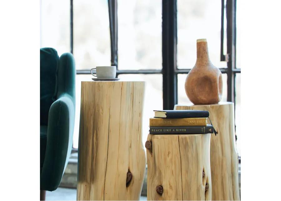 Cedar Stump Side Table