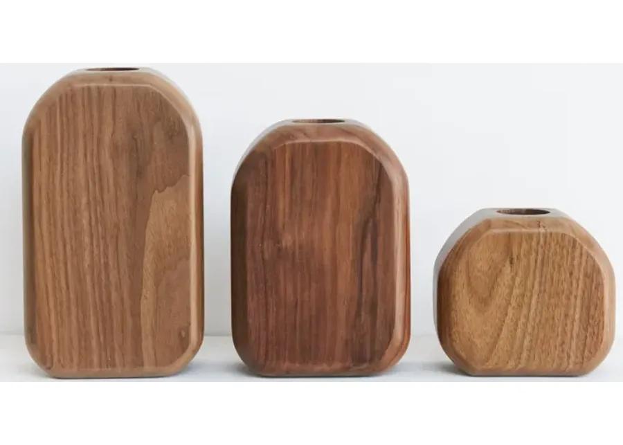 Zero Waste Wood Vases