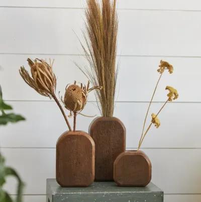 Zero Waste Wood Vases