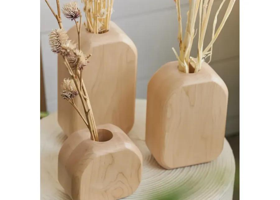 Zero Waste Wood Vases