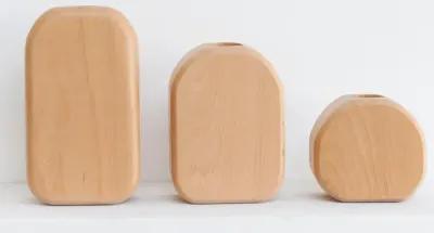 Zero Waste Wood Vases