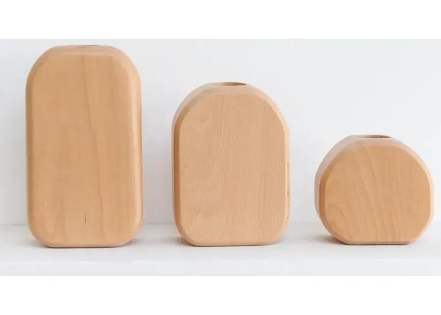 Zero Waste Wood Vases