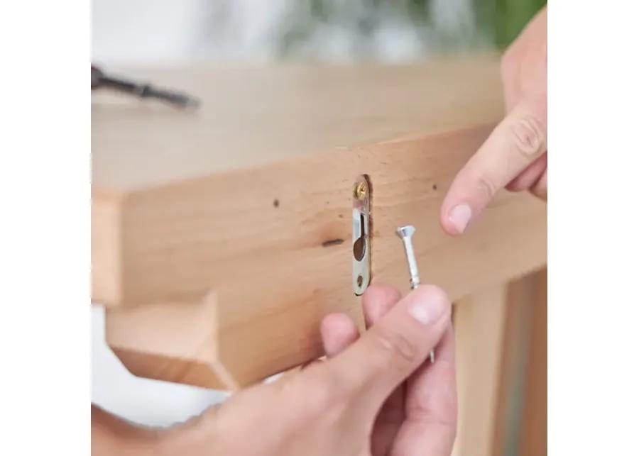 Zero Waste Entryway Table