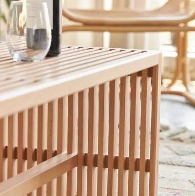 Zero Waste Slatted Bench