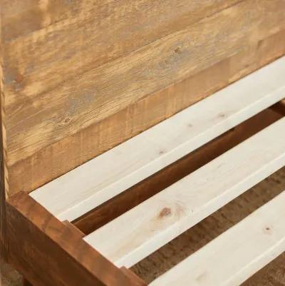 Natural Wood Bed Frame