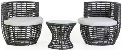 3 PIECE OUTDOOR LOUNGE SET