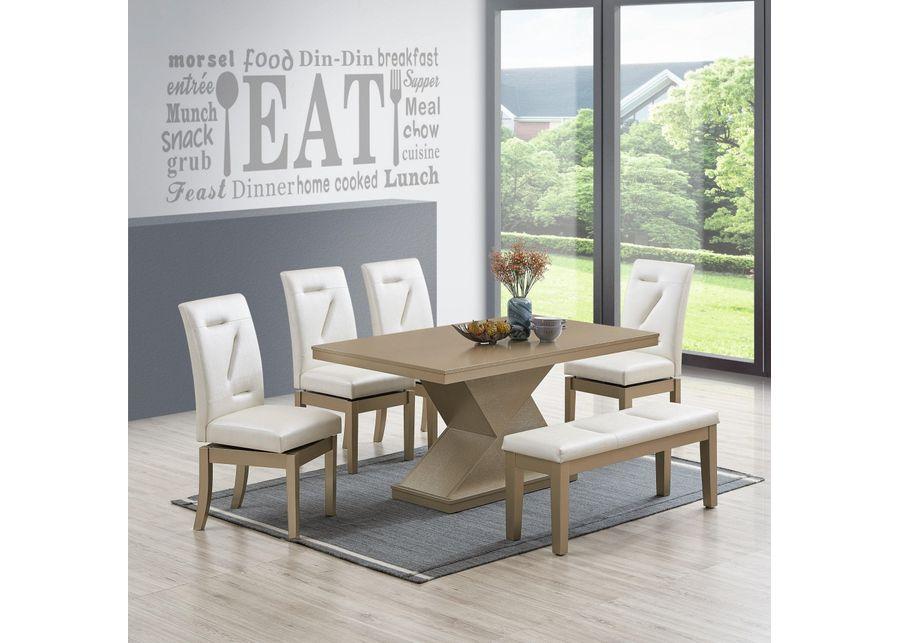 6 PIECE DINING ROOM SET