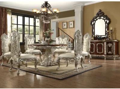 Vienna 7 PIECE ROUND DINING ROOM SET