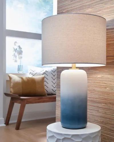 Lemrich - White - Ceramic Table Lamp