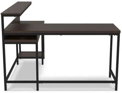 Camiburg - Warm Brown - L-desk With Storage