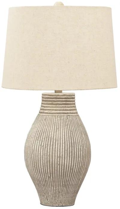 Layal - Beige - Paper Table Lamp