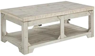 Fregine - Whitewash - Lift Top Cocktail Table