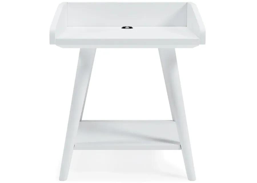 Blariden - White - Accent Table