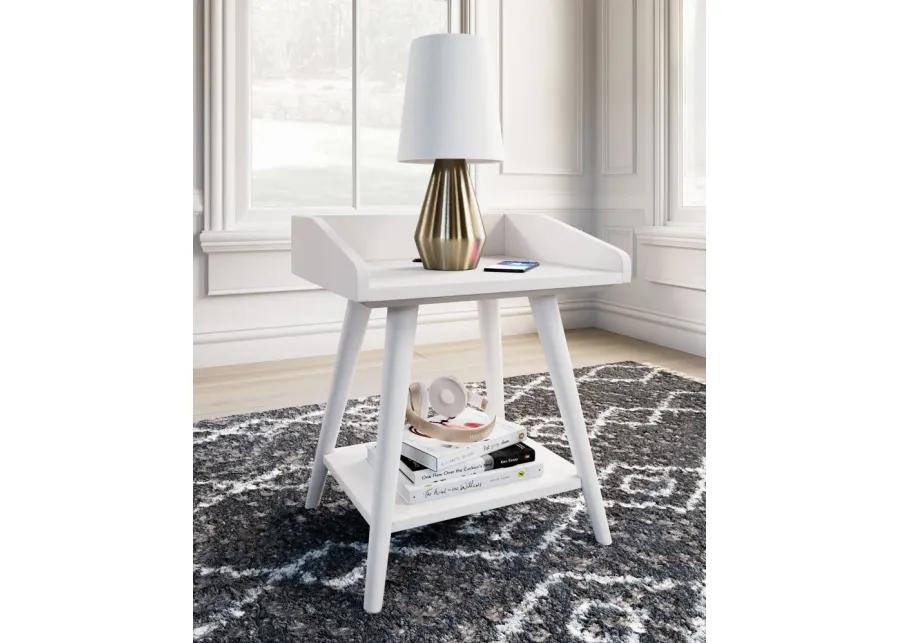 Blariden - White - Accent Table